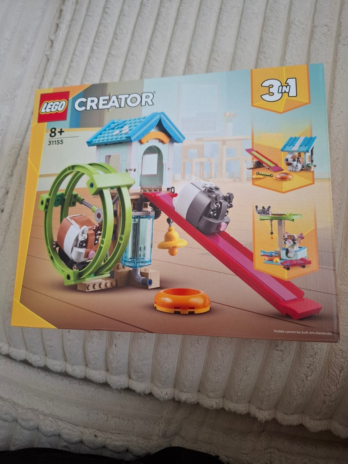 LEGO Creator 31155 Hamster Wiel - 3-in-1 set, Lego, Nieuw, Ophalen of Verzenden, Ongeopend/sealed