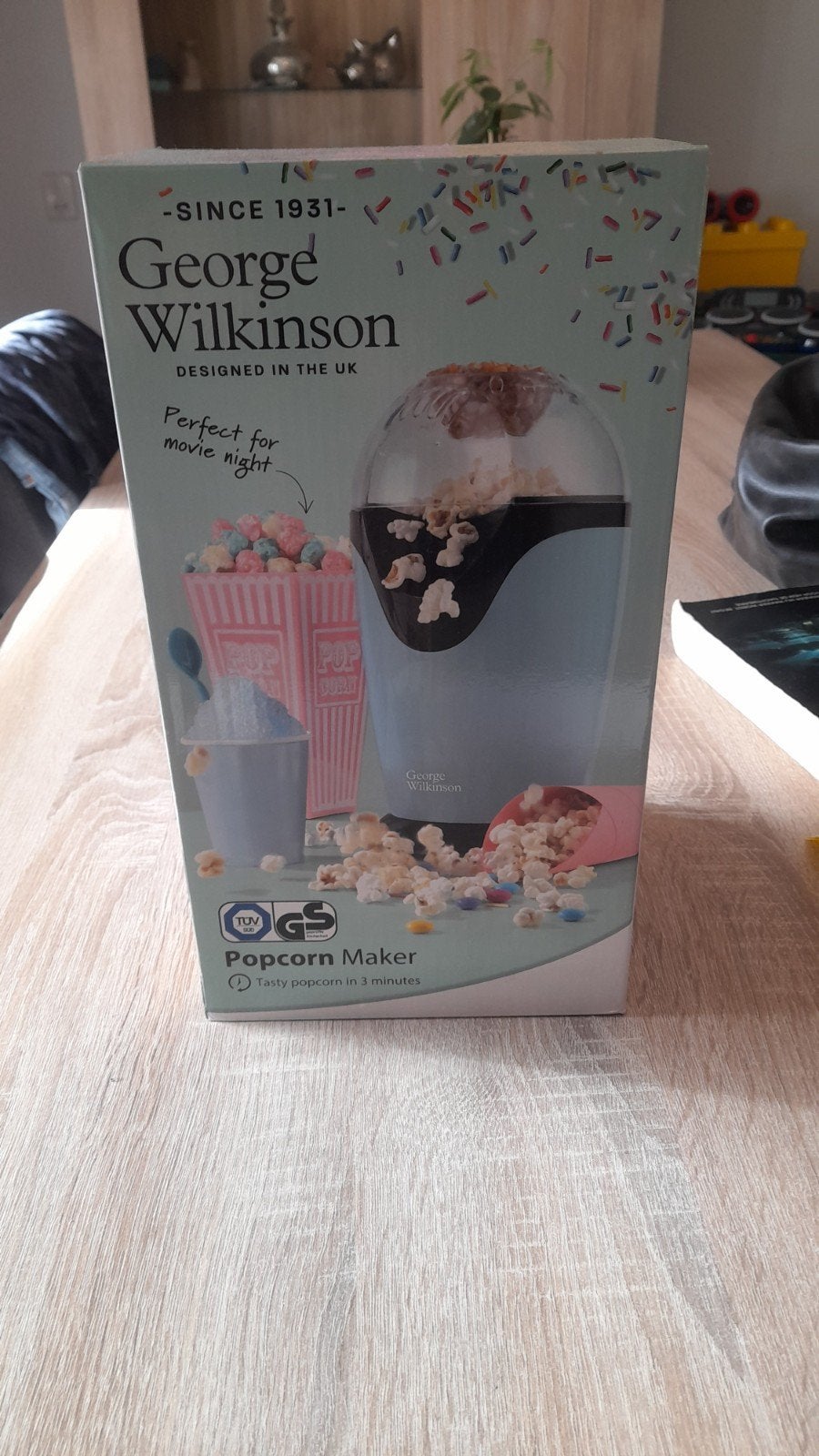 George Wilkinson Popcorn Maker - Perfect voor filmavond, Ophalen of Verzenden, Nieuw