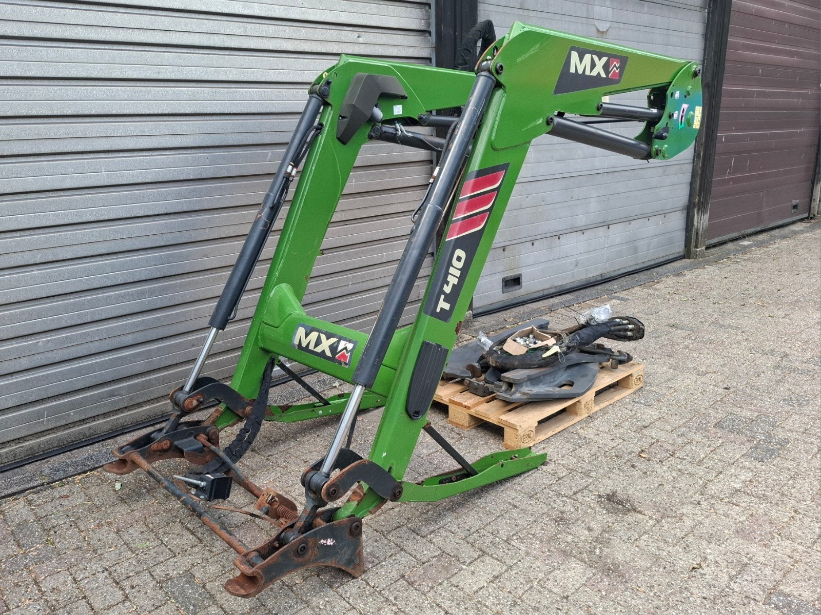 MX Mailleux T410 voorlader Fendt 300 serie frontlader lader, Ophalen of Verzenden, Glastuinbouw, Overige typen