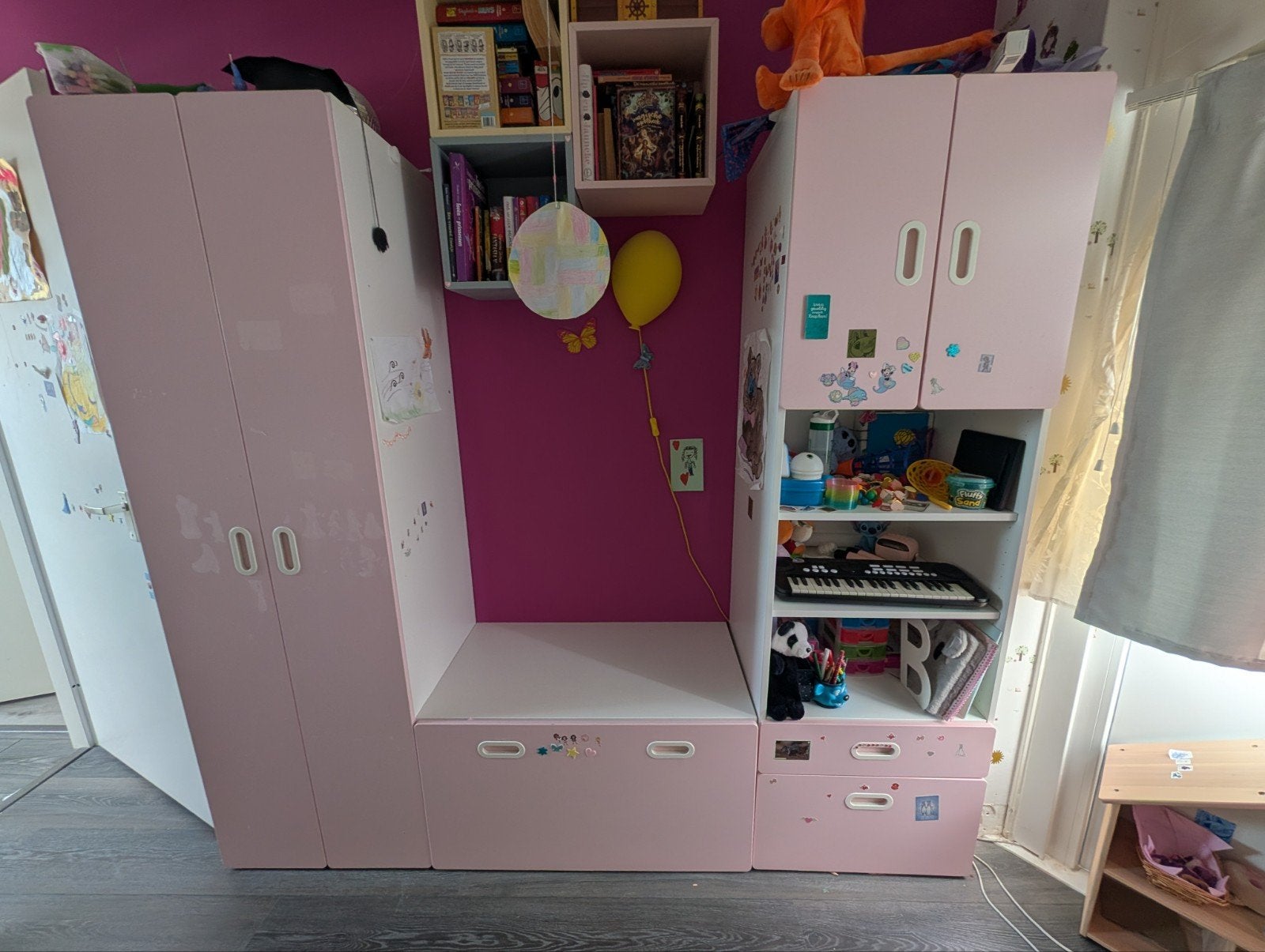 ikea stuva kast met opbergbank, Ophalen, Gebruikt, Kast, 50 tot 70 cm
