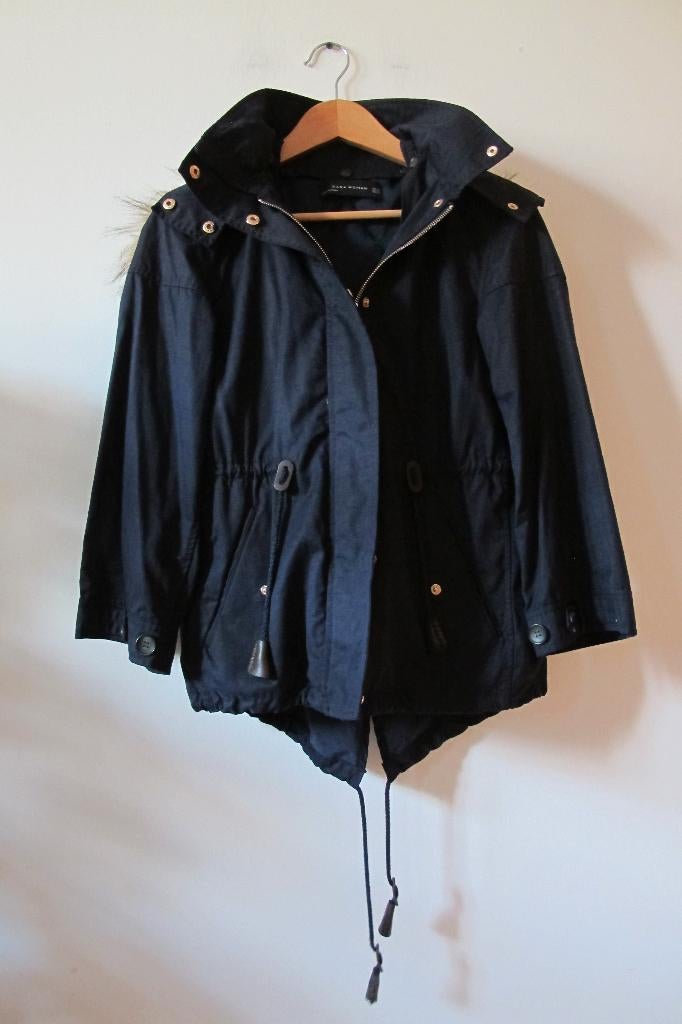 Two ways navy parka jacket (ZARA), Blauw, Zara, Nieuw, Ophalen of Verzenden