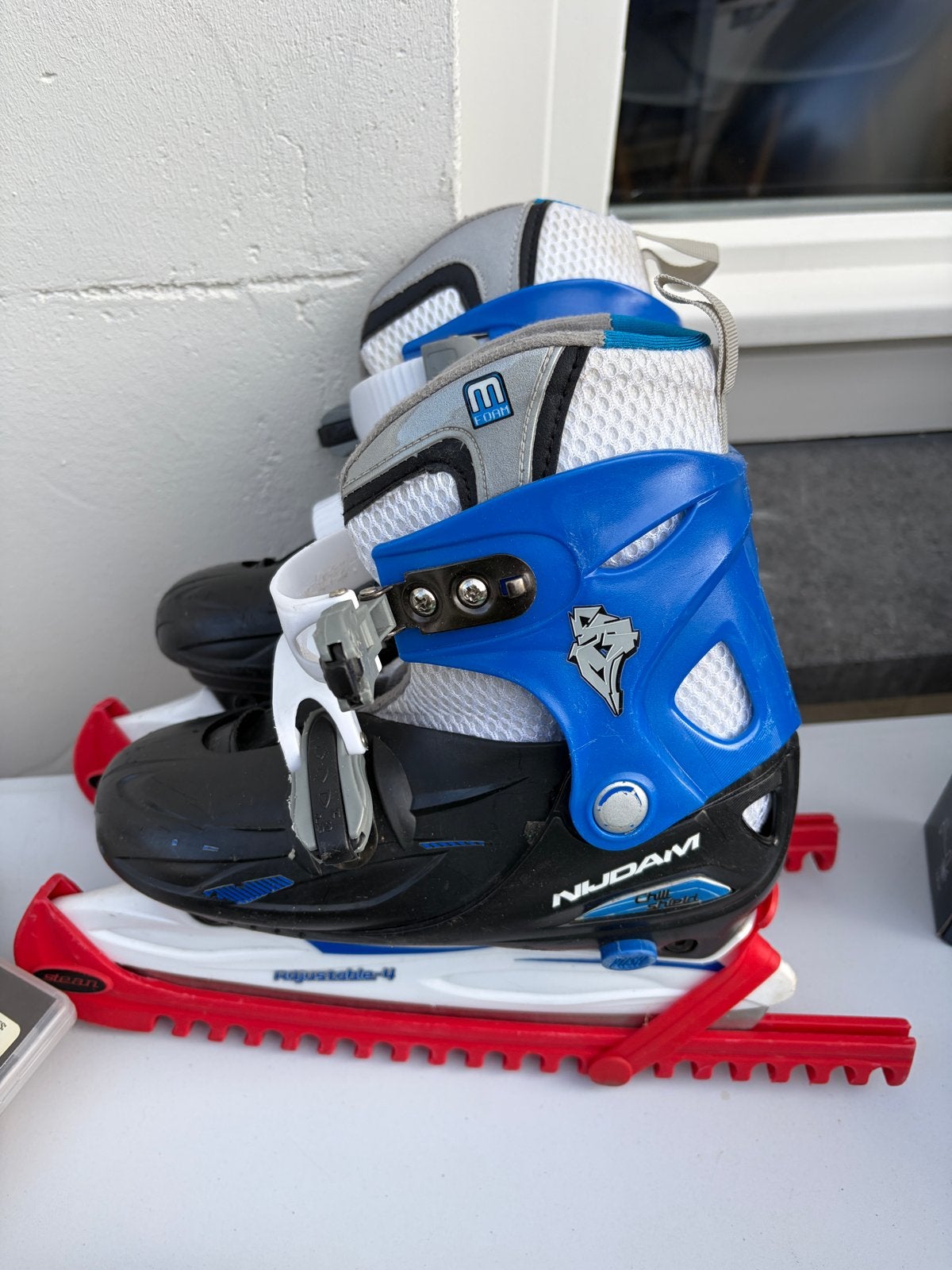 Nijdam verstelbare schaatsen maat 34-37, Ophalen, Gebruikt, Overige typen, Nijdam