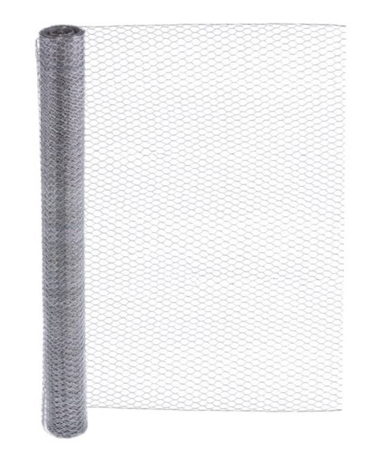 (M156) Garmix Kippengaas 13x13mm 0,7mm 100cm 10m Verzinkt, Tuin en Terras, Gaas en Draad, Verzenden, Zo goed als nieuw, 10 tot 20 meter