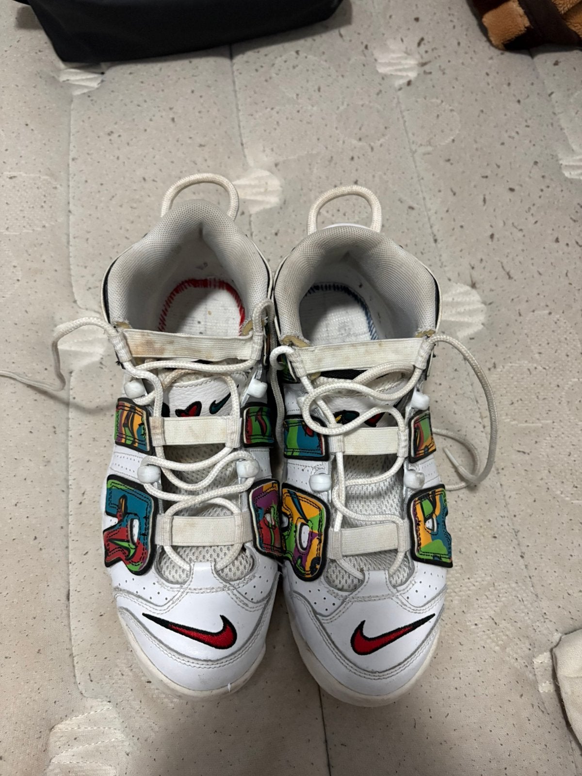 Nike air more uptempo, Ophalen, Gebruikt, Jongen of Meisje, Sportschoenen