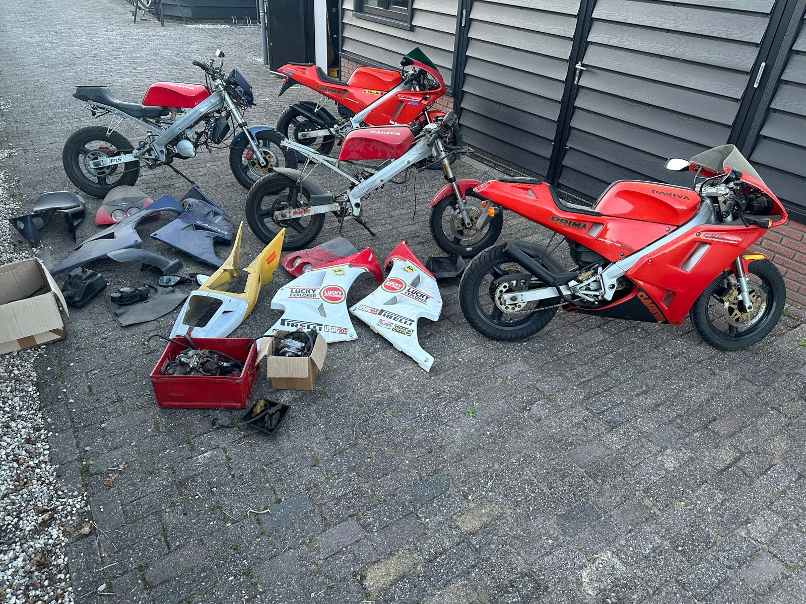 4x Cagiva Prima R50 (1992-1994) - Collectors Item, Fietsen en Brommers, Ophalen, Gebruikt