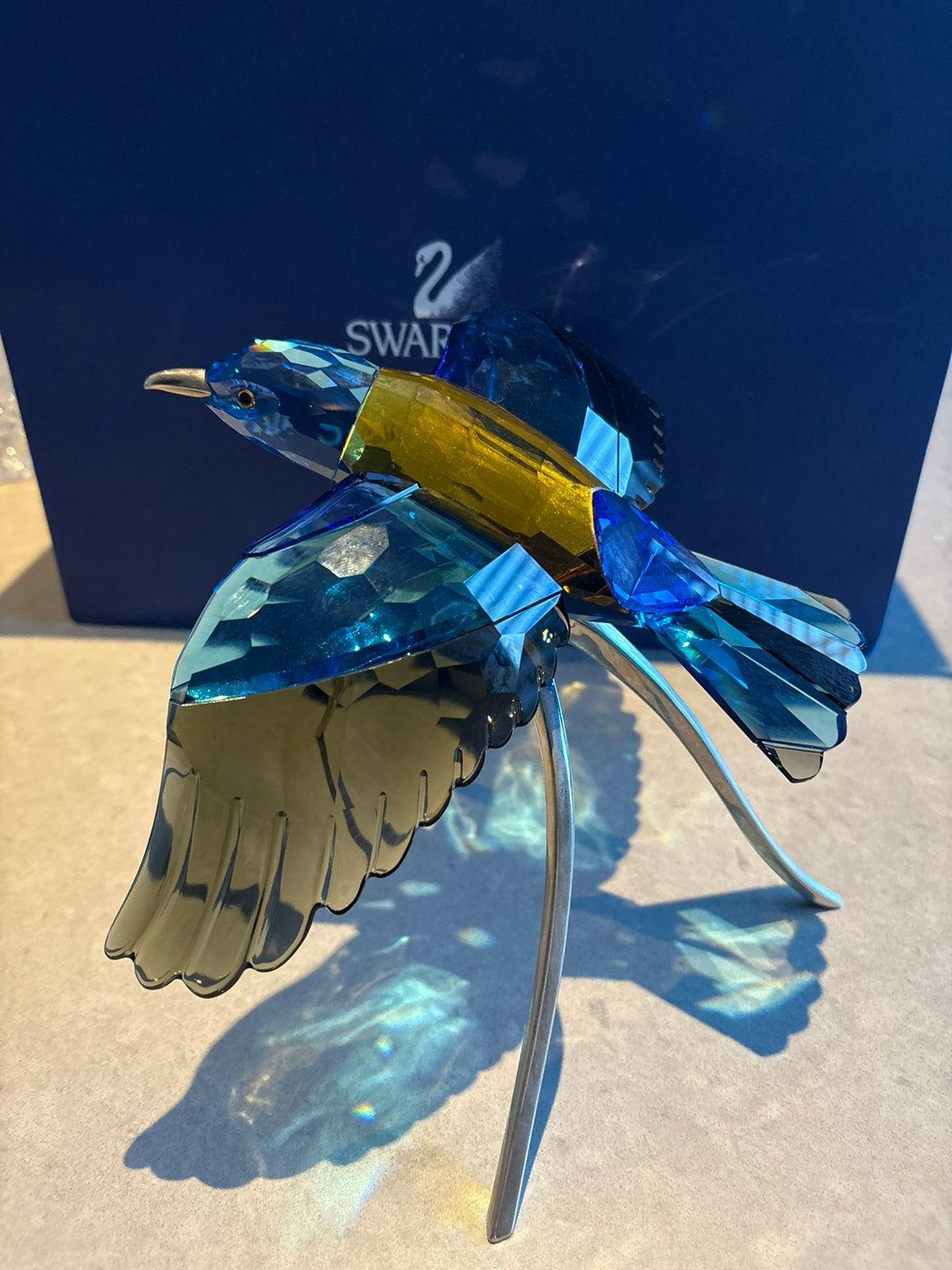 Swarovski Scharrelaar, Verzamelen, Ophalen of Verzenden, Zo goed als nieuw, Figuurtje