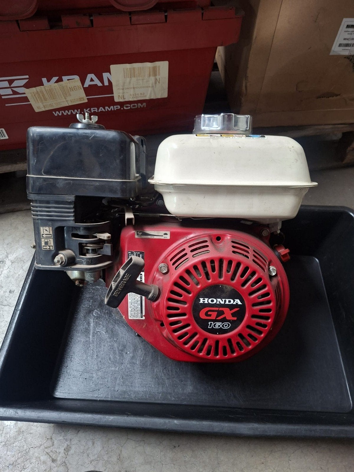 Honda GX160 motor - weinig draaiuren, Ophalen