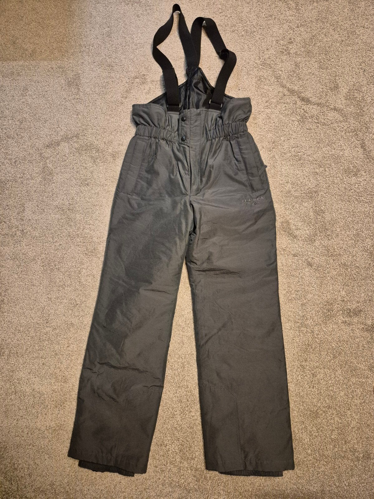 Tenson dames skibroek grijs mt. 48 1x gedragen, Tenson, Ophalen of Verzenden, Zo goed als nieuw, Broek