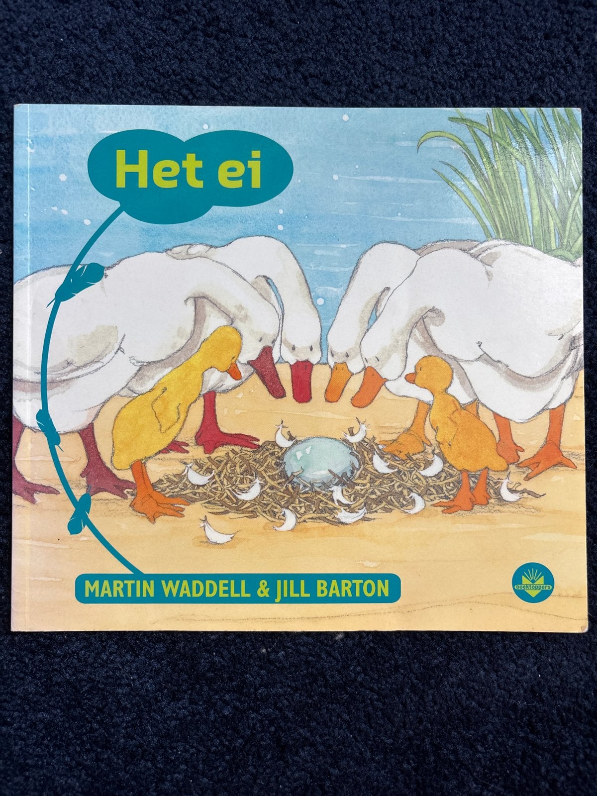Het ei - Martin Waddell & Jill Barton (Prentenboek), Fictie algemeen, Jongen of Meisje, Zo goed als nieuw, 4 jaar