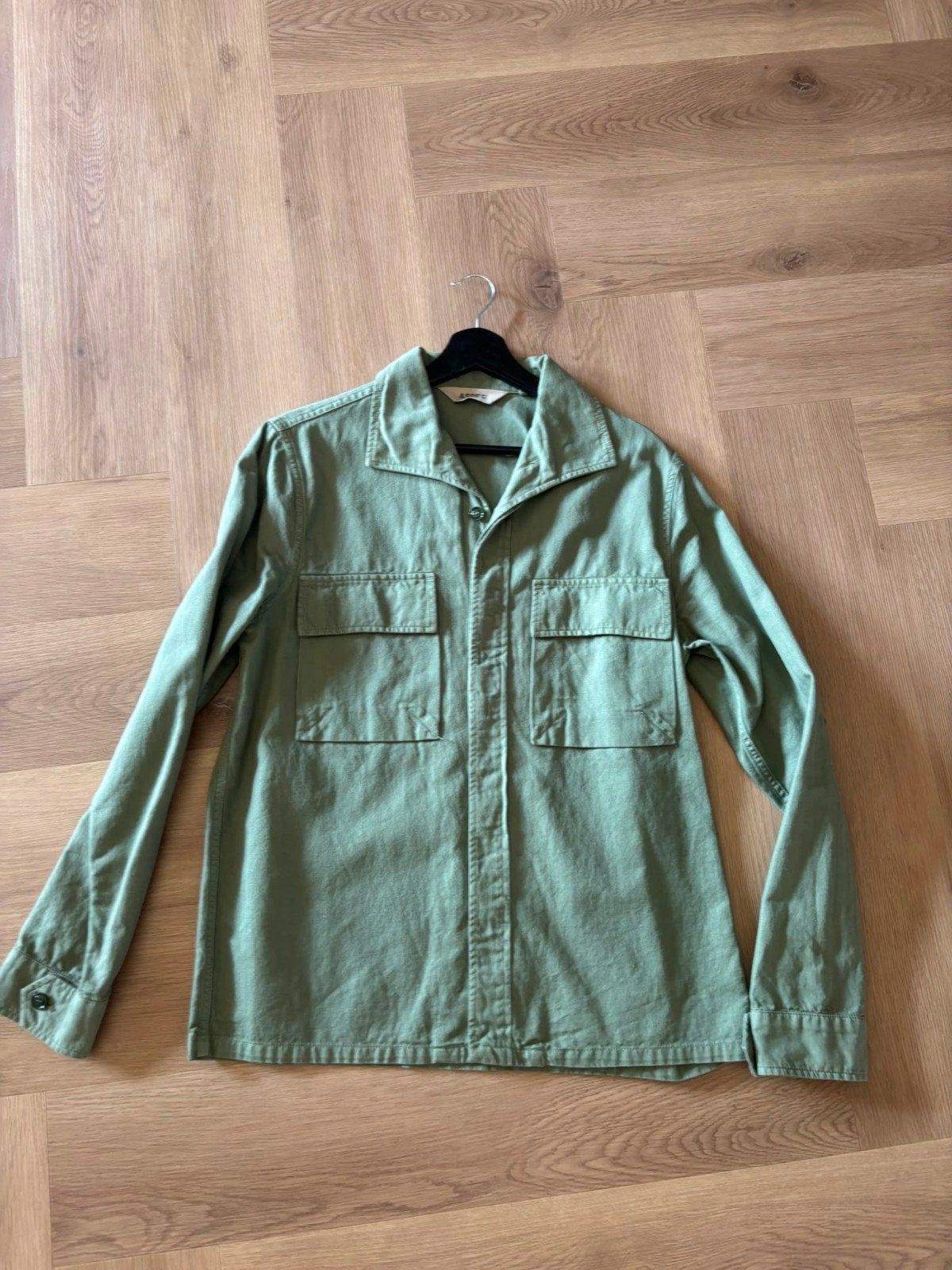Overshirt Aspesi maat M, Groen, Halswijdte 39/40 (M), Ophalen of Verzenden, Aspesi
