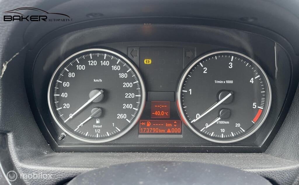 Digitale tellerklok BMW 3-serie E90 E91 LCI 8-12 924234601, Gebruikt, Ophalen of Verzenden, BMW, BMW