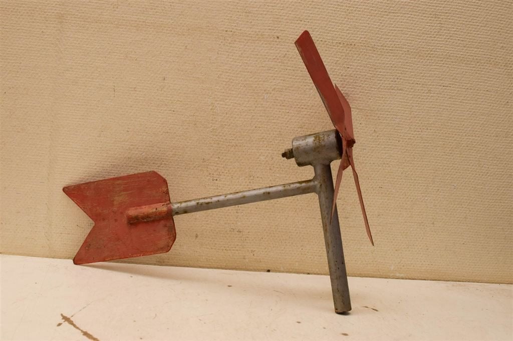 Metalen Windwijzer 48507, Ophalen of Verzenden, Gebruikt