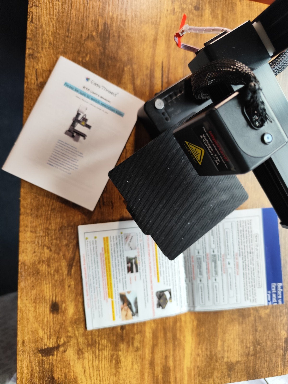EasyThreed K10 Mini 3D-printer Compact en Gebruiksvriendeli, EasyThreed, Ophalen of Verzenden, Zo goed als nieuw, Filament
