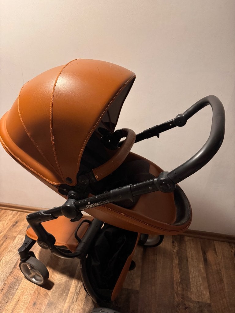 Mima Xari kinderwagen, Gebruikt, Verstelbare duwstang, Ophalen, Kinderwagen