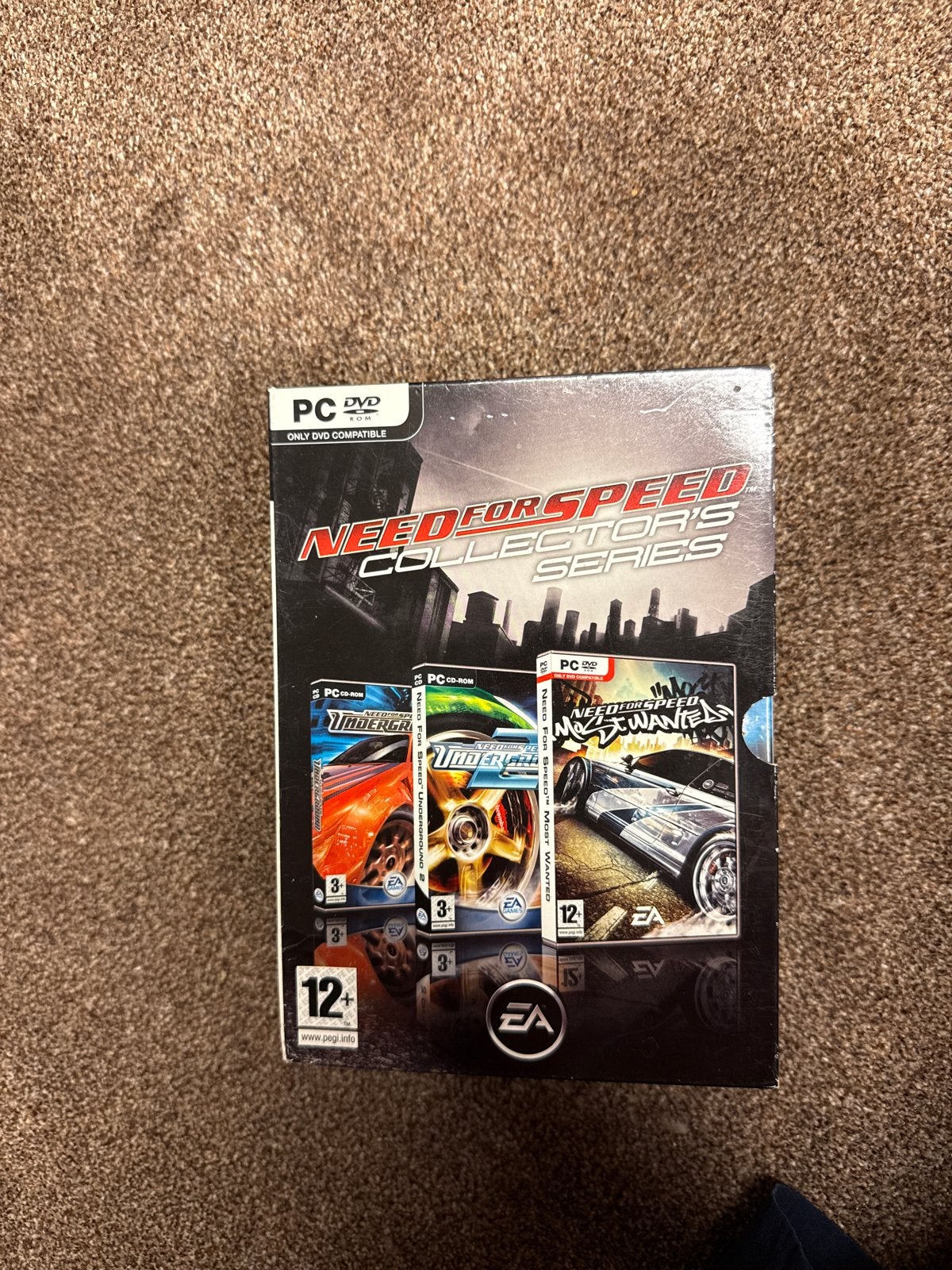 Need for Speed Collector's Series PC (3 games) COLLECTORITEM, Spelcomputers en Games, Games | Pc, Gebruikt, 1 speler, Racen en Vliegen