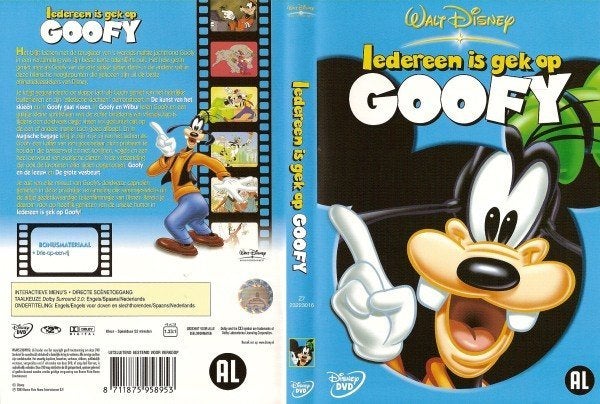 Iedereen Is Gek Op Goofy DVD Nieuw in Seal, Europees, Tekenfilm, Verzenden, Alle leeftijden