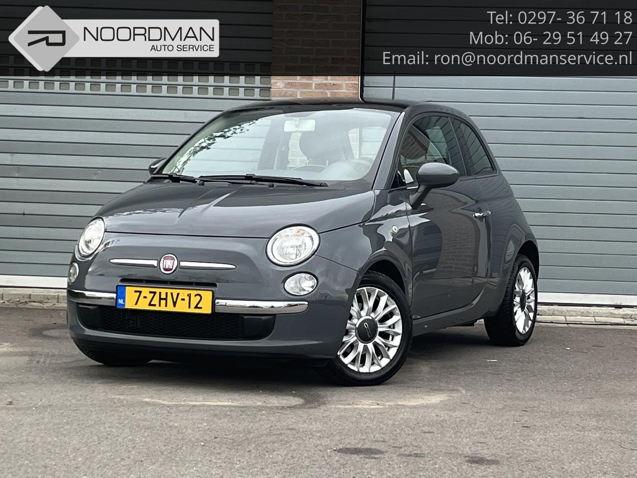 Fiat 500 0.9 TwinAir Turbo Lounge, Voorwielaandrijving, Stof, Gebruikt, 905 kg
