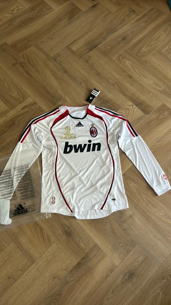 AC milan long sleeve, Maat M, Ophalen of Verzenden, Nieuw, Shirt