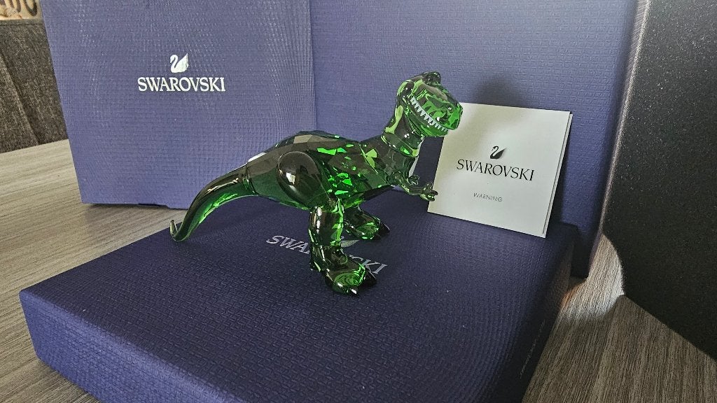 Swarovski Disney Toy Story Rex! NIEUW!, Ophalen of Verzenden, Nieuw, Figuurtje