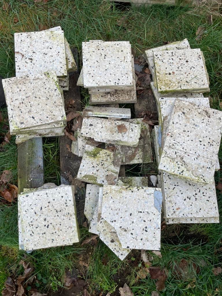 Tegels uit boerderij 20 x 20 cm, Ophalen, Keramiek, Zo goed als nieuw, Minder dan 5 m²