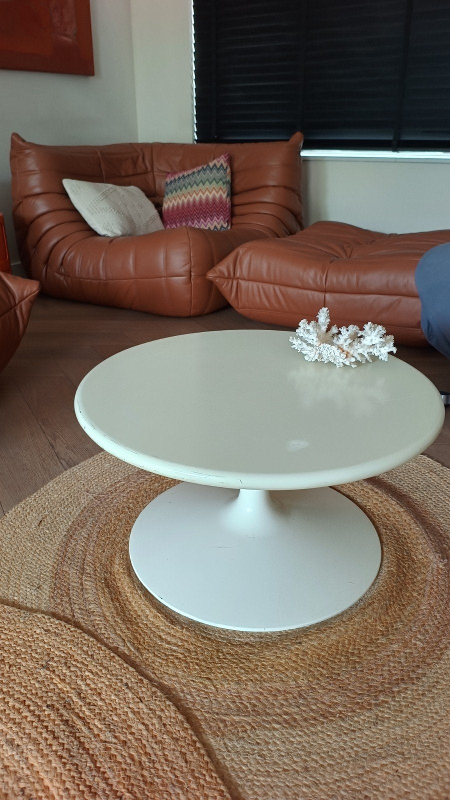 Artifort Circle tafel Pierre Paulin - Vintage Design, Gebruikt, 50 tot 100 cm, Vintage Design, Mid-century Modern, Overige materialen