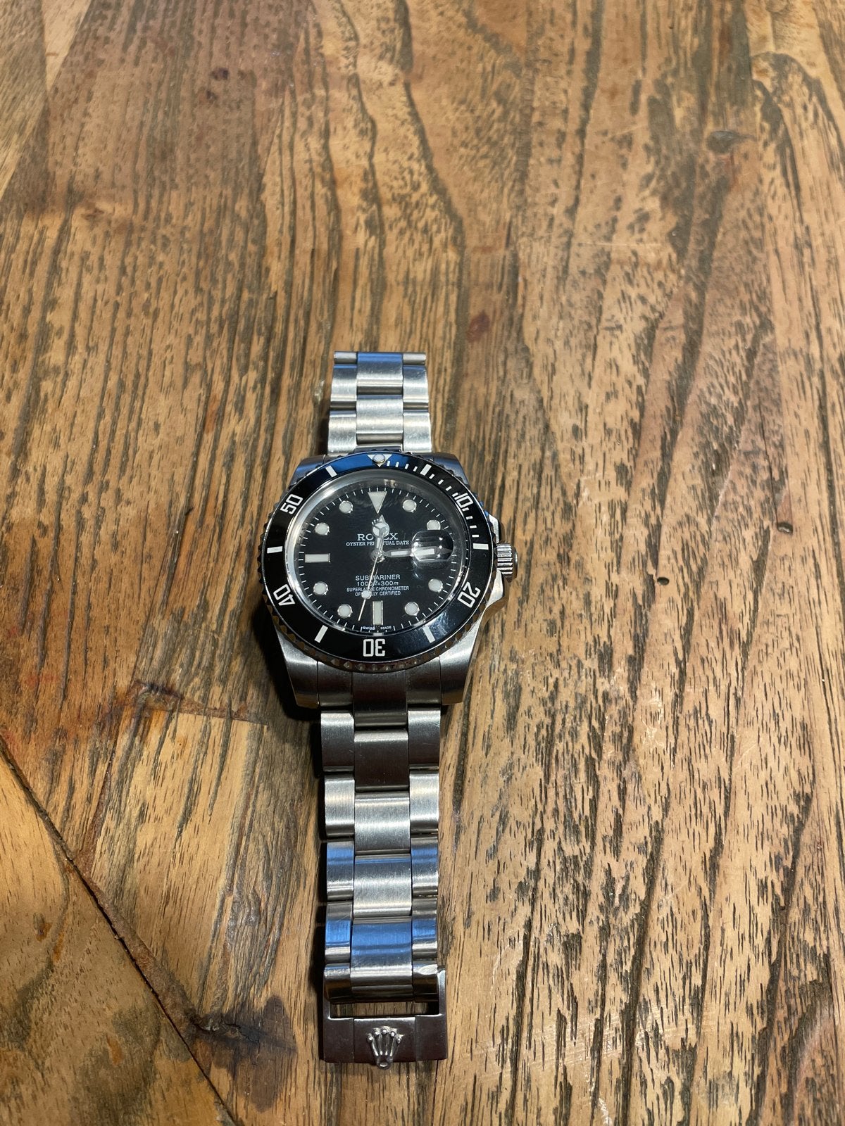 Rolex Submariner Date - Zo goed als nieuw, Polshorloge, Ophalen of Verzenden, Zo goed als nieuw, Rolex