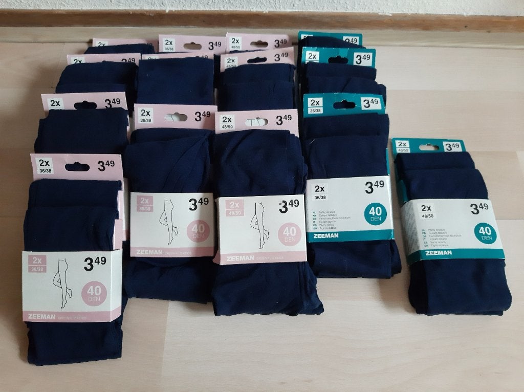 Nieuw Pantys verschillende maten, Blauw, Nieuw, Overige maten, Ophalen of Verzenden