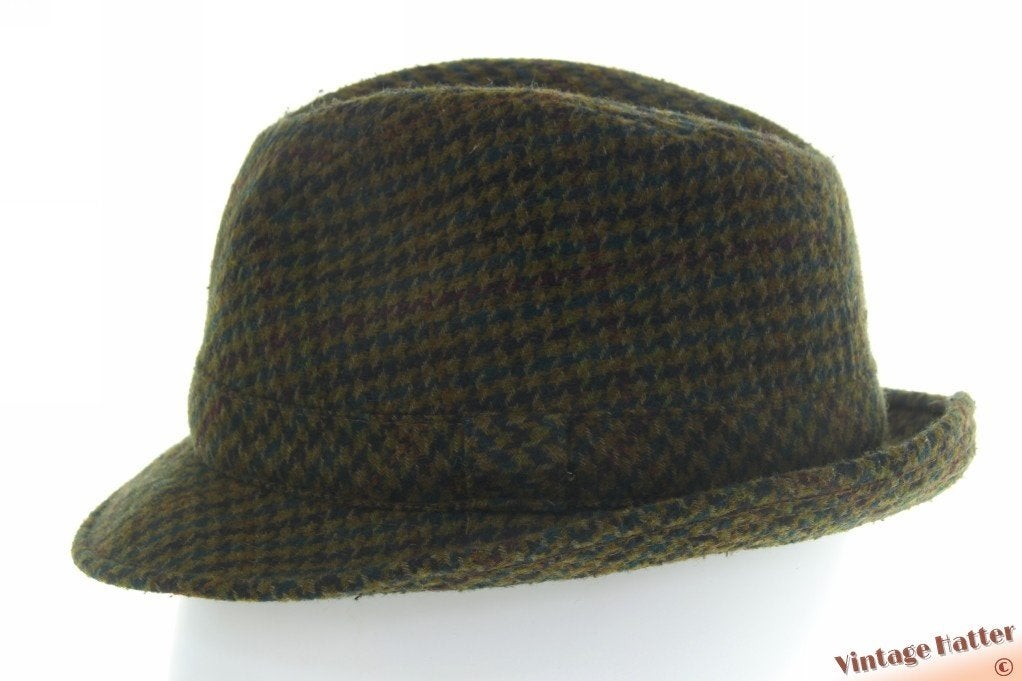 Vintage Visserhoed trilby Royal donker groen wolmix 56, Kleding | Heren, Hoed, Ophalen of Verzenden, 57 cm (M, 7⅛ inch) of minder