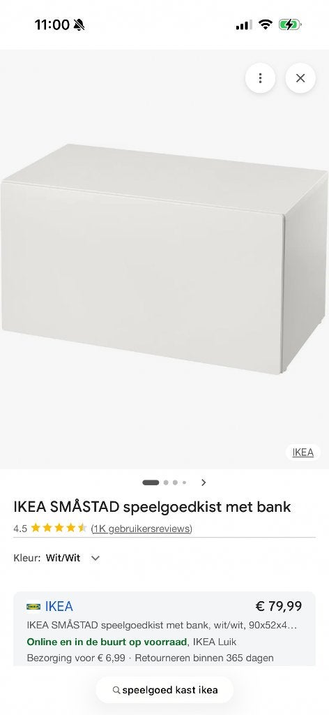 Speelgoedbank, Ophalen, Gebruikt, 50 tot 100 cm, Minder dan 100 cm