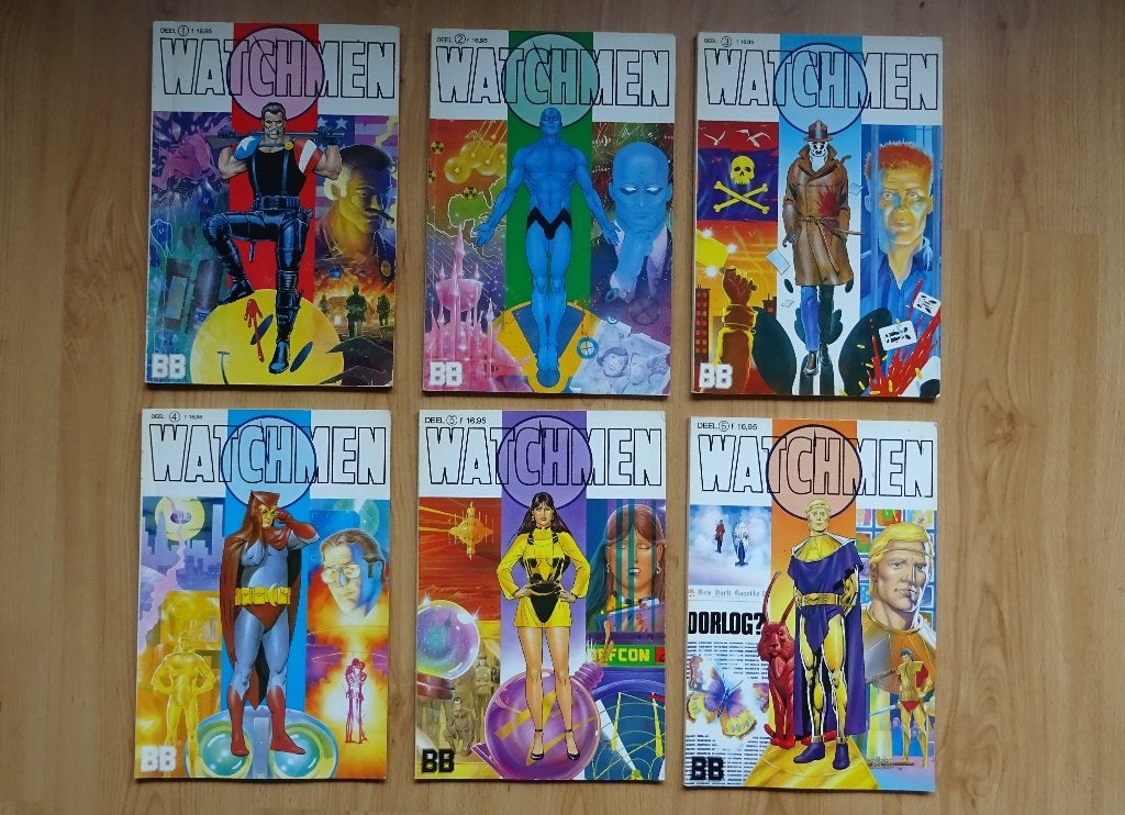 Watchmen deel 1 t/m 6, Meerdere stripboeken, Ophalen of Verzenden, Gelezen