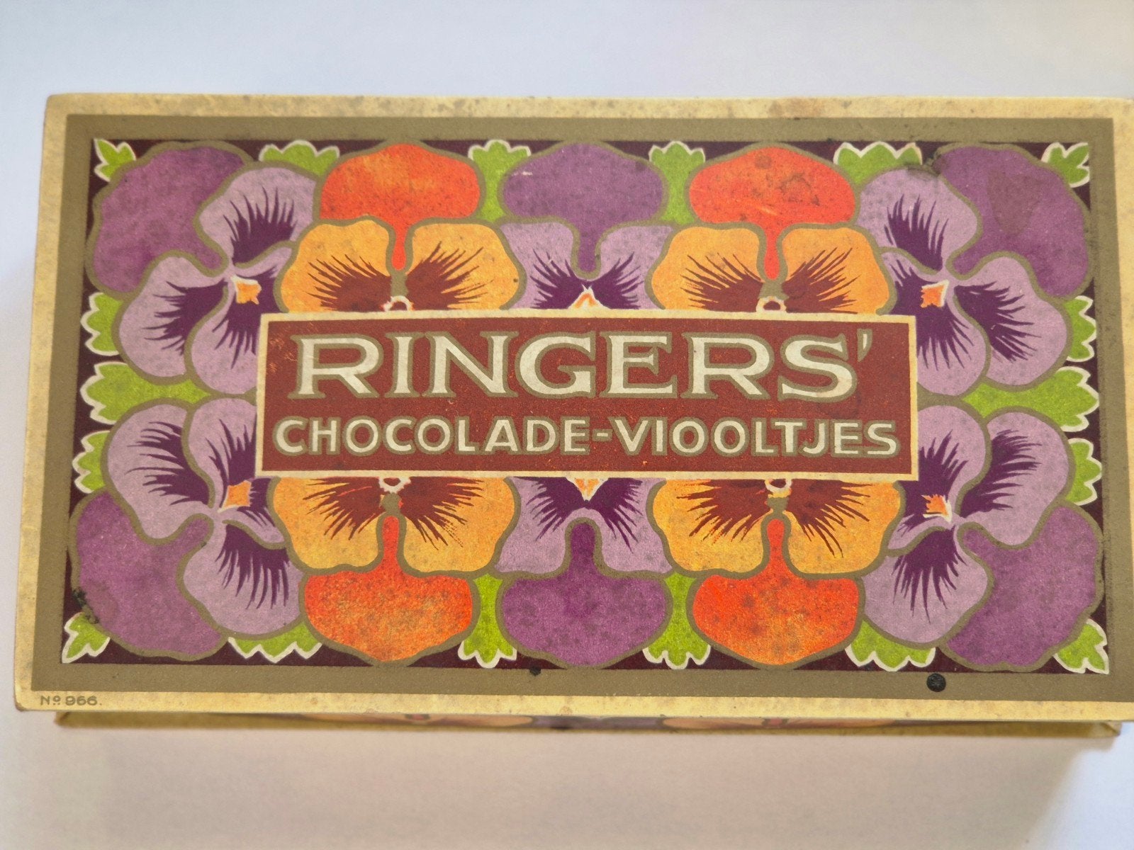 Ringers Chocolade Viooltjes doos Alkmaar, Verzamelen, Ophalen of Verzenden, Overige