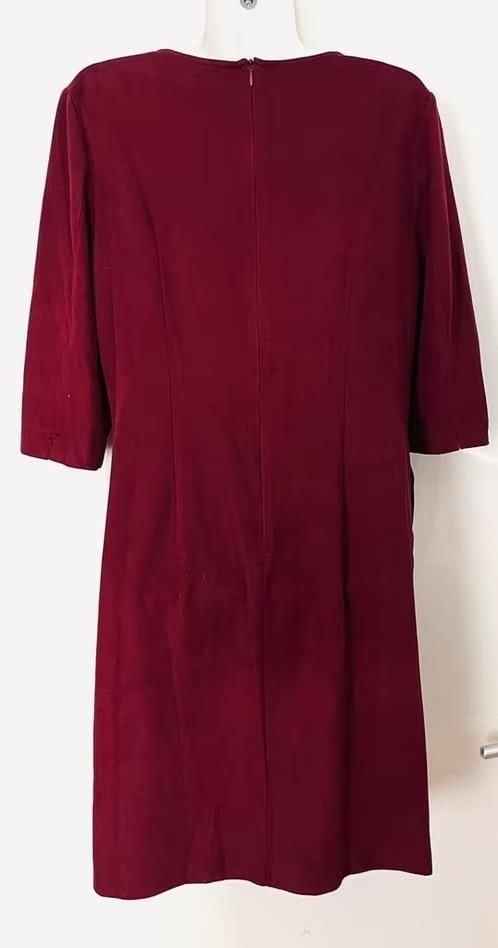 Gerry Weber suèdelook jurk maat 38, Kleding | Dames, Maat 38/40 (M), Ophalen of Verzenden, Zo goed als nieuw, Boven de knie