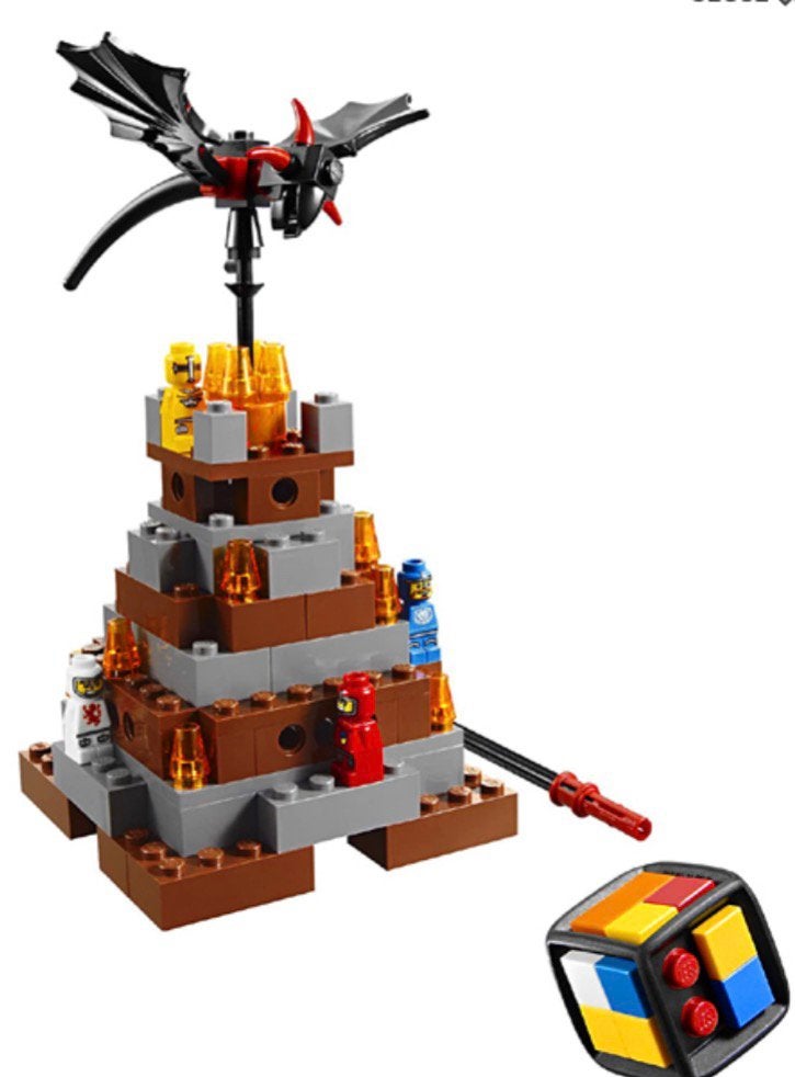 Lego Games Lava Dragon 3838, Ophalen, Gebruikt, Overige thema's, Lego