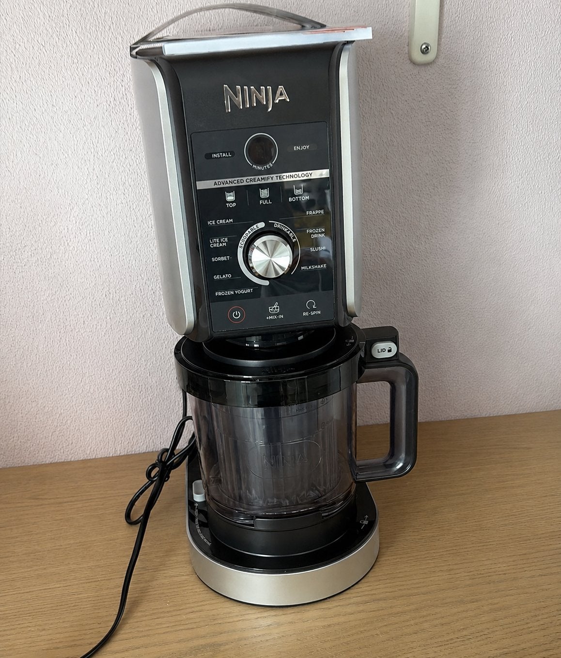 Ninja Creami Deluxe XL IJsmachine - Nieuwstaat, Ophalen, 4 liter of meer, 3 snelheden of meer, Zo goed als nieuw
