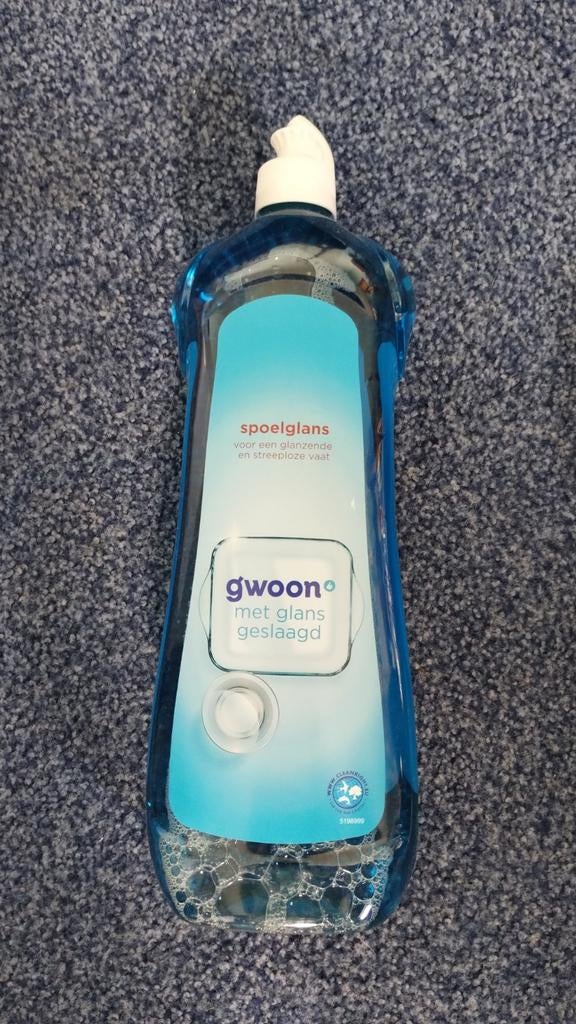 Gwoon Spoelglans voor een glanzende en streeploze vaat, Witgoed en Apparatuur, Vaatwasmachines, Ophalen, Minder dan 85 cm