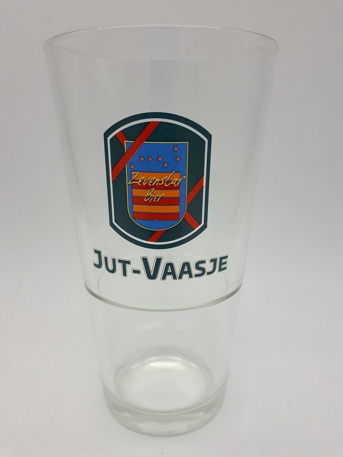 Zevenstar Bierglas Vaasje, Ophalen of Verzenden, Nieuw, Glas of Glazen, Overige merken
