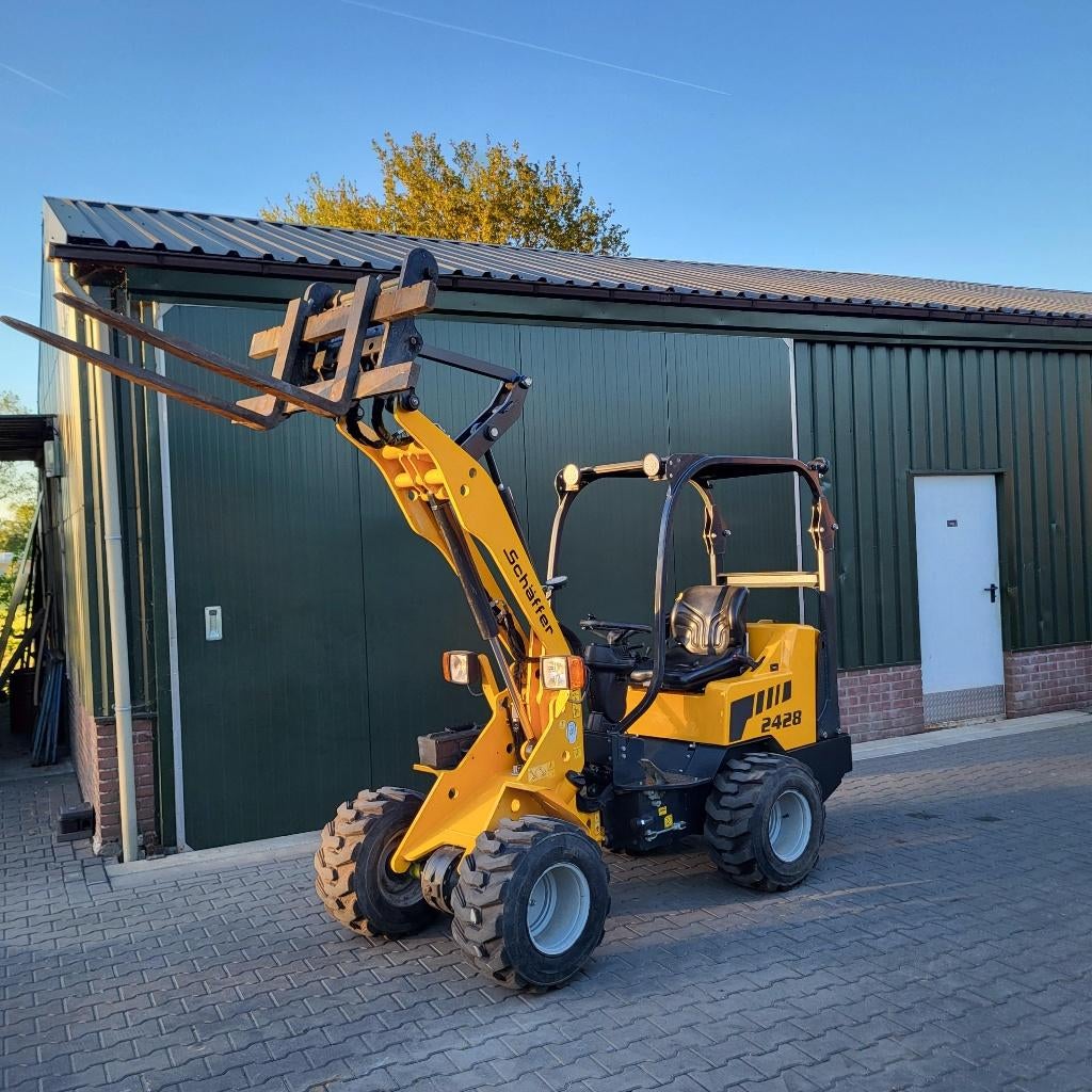 SCHAFFER 2428 SHOVEL, Ophalen, Wiellader of Shovel
