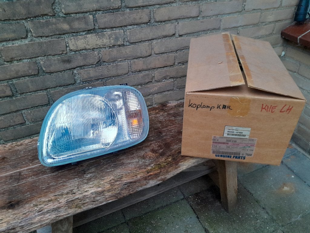 KOPLAMP LINKS - Nieuw & Org. - NISSAN MICRA K11 - Facelift, Auto-onderdelen, Verzenden, Nieuw, Nissan