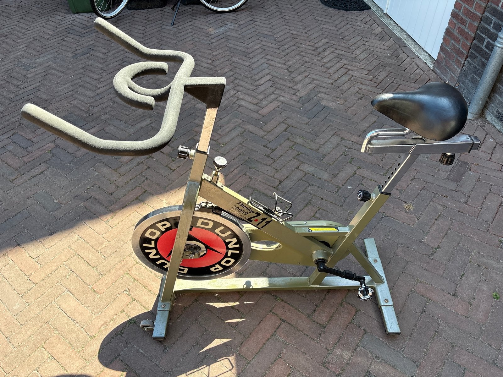 Dunlop Spinningfiets - Gebruikt maar functioneel, Sport en Fitness, Ophalen, Gebruikt, Spinningfiets, Metaal