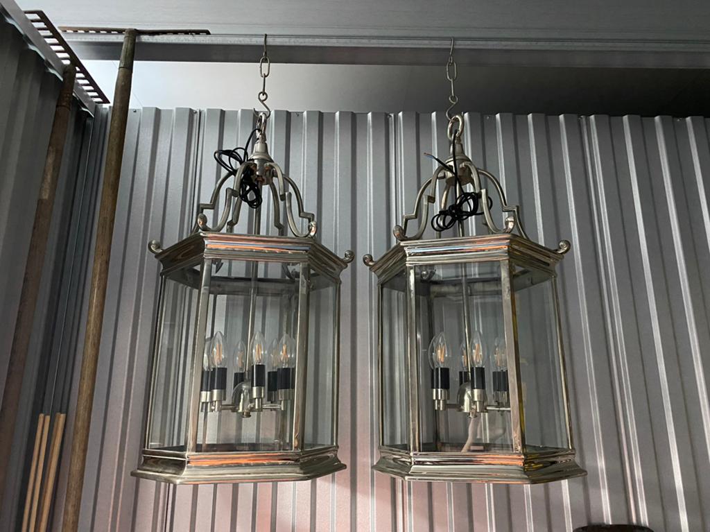 Luxe lantaarnlampen, Ophalen, Zo goed als nieuw, Metaal, Minder dan 50 cm