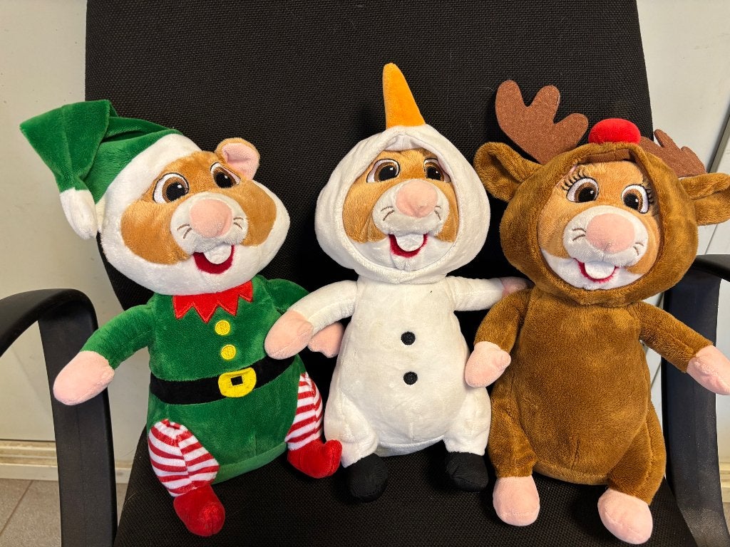 Knuffels ah kerst, Kinderen en Baby's, Ophalen of Verzenden, Zo goed als nieuw, Overige typen