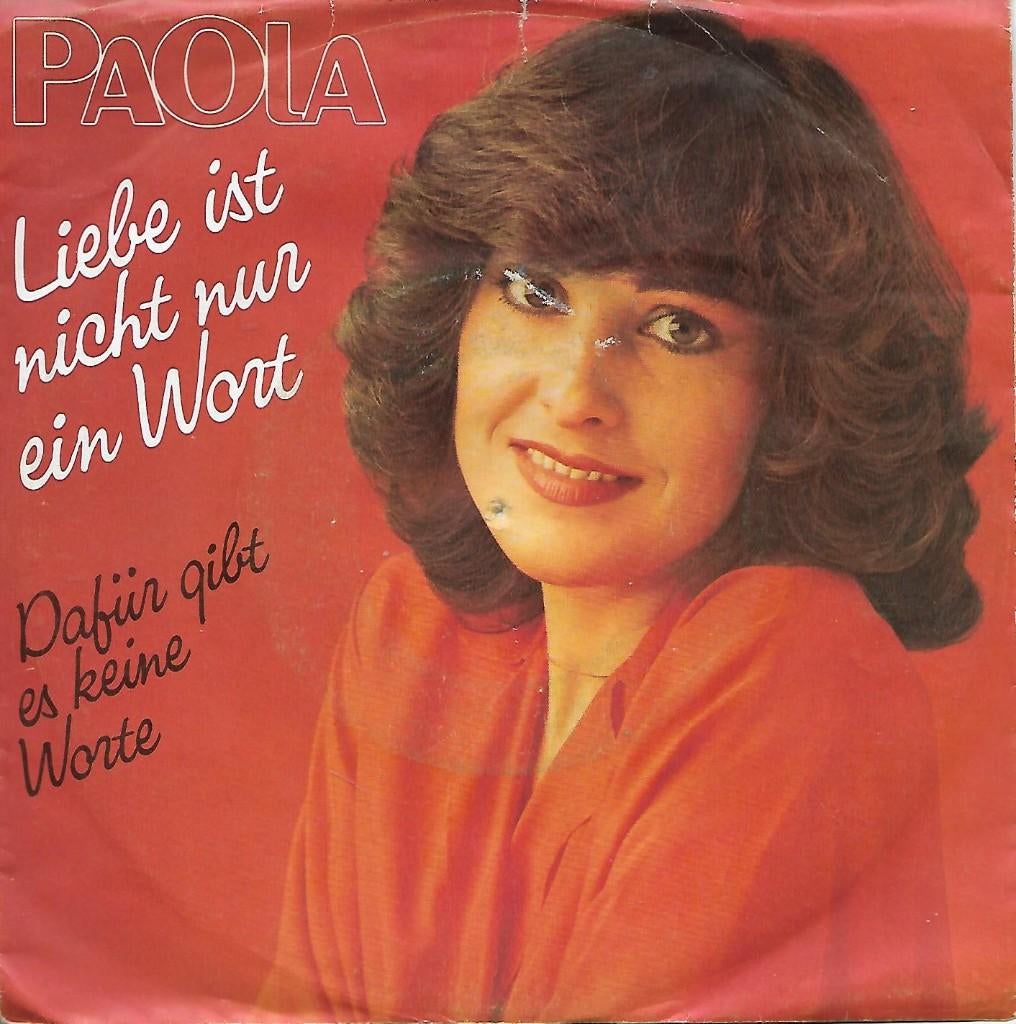 Paola - Liebe ist nicht nur ein wort, Gebruikt, Overige genres, 7 inch, Single