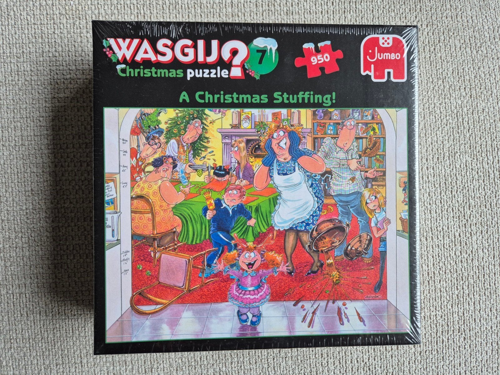 Wasgij Christmas nr. 7, Ophalen, 500 t/m 1500 stukjes, Nieuw