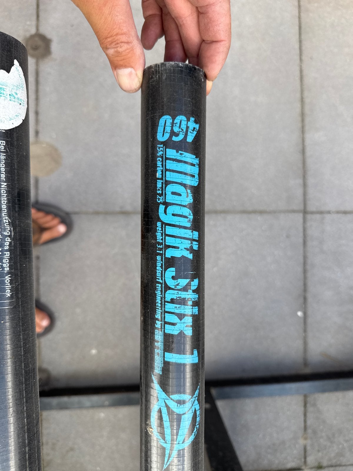 Magik SLX 460 windsurf mast 15% carbon, Watersport en Boten, Ophalen, Gebruikt, Overige merken, Mast