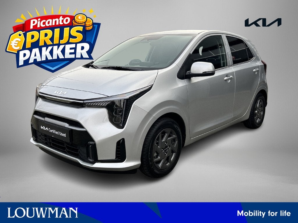 Kia Picanto 1.0 DPI DynamicPlusLine AMT | Navigatie | Airco, 12 maanden, Stof, Origineel Nederlands, Bedrijf