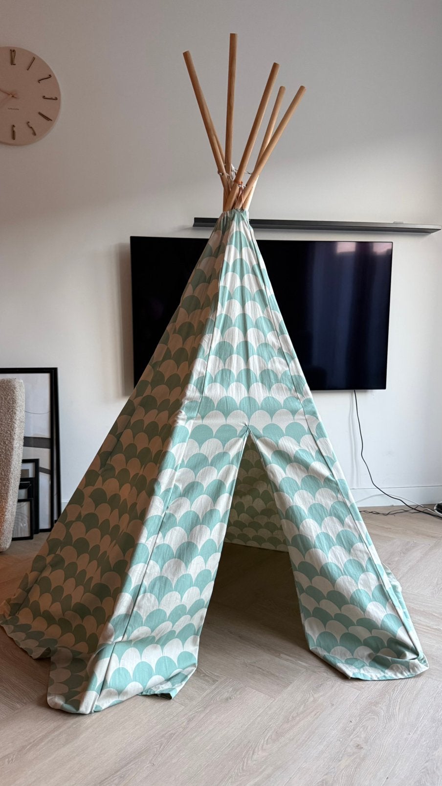 Tipi tent Nobodinoz, Ophalen, Zo goed als nieuw, Jongetje of Meisje