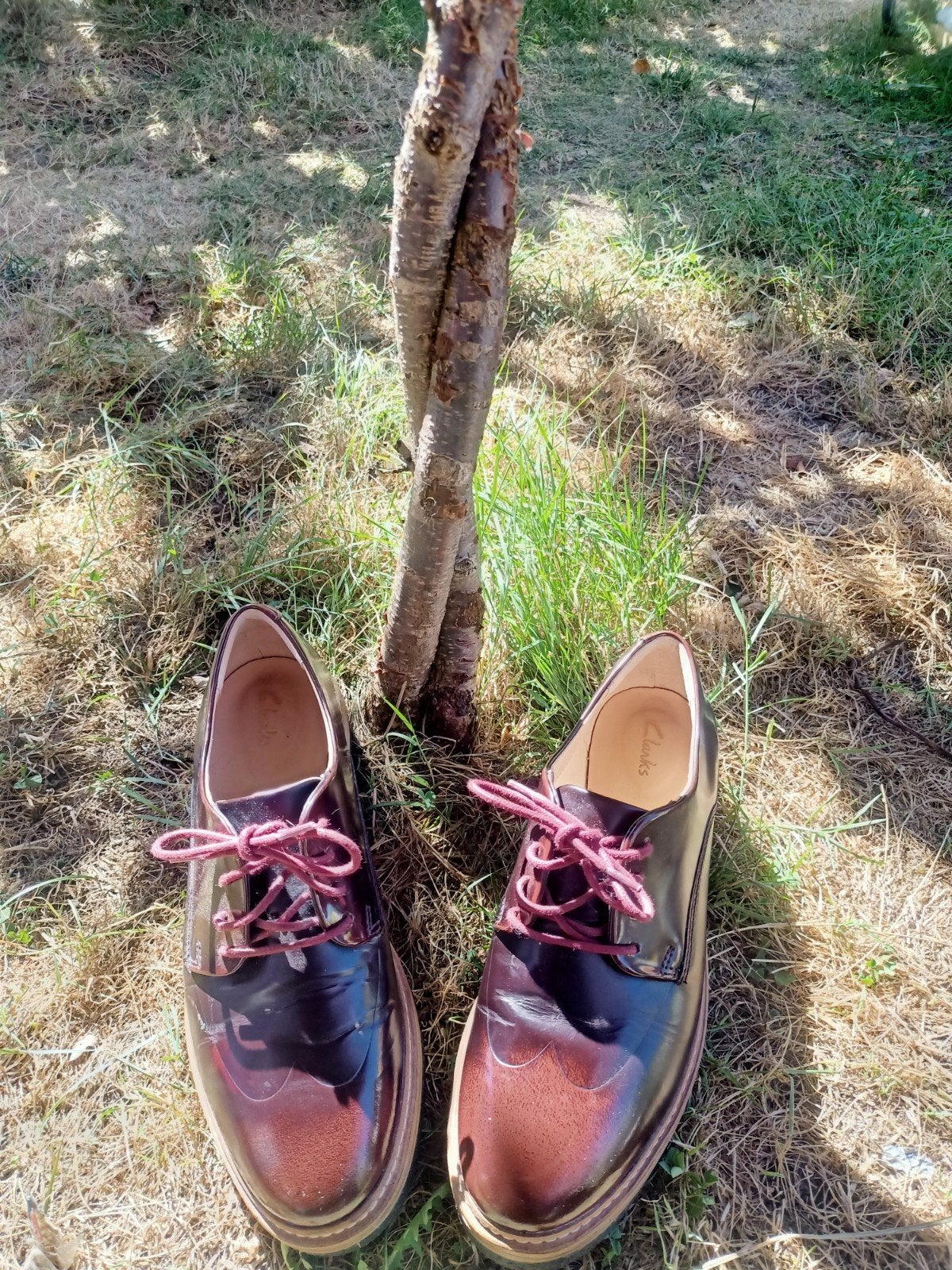 Clarks veterschoenen, bruin, maat 39, Ophalen of Verzenden