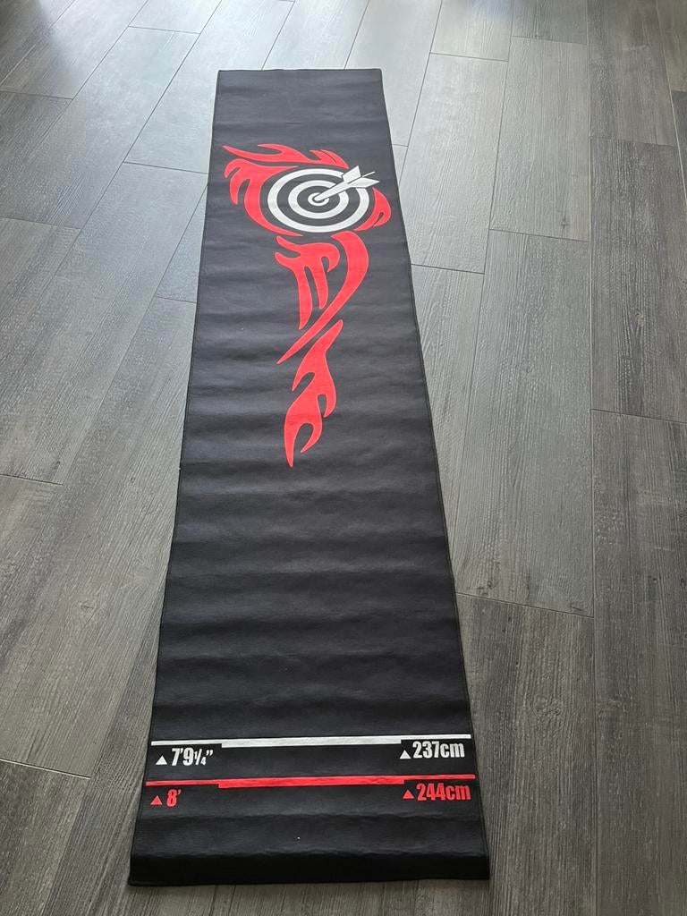 NIEUWE dartmat 60x260 cm inclusief afstandstreep, Sport en Fitness, Darts, Ophalen of Verzenden, Nieuw, Overige typen