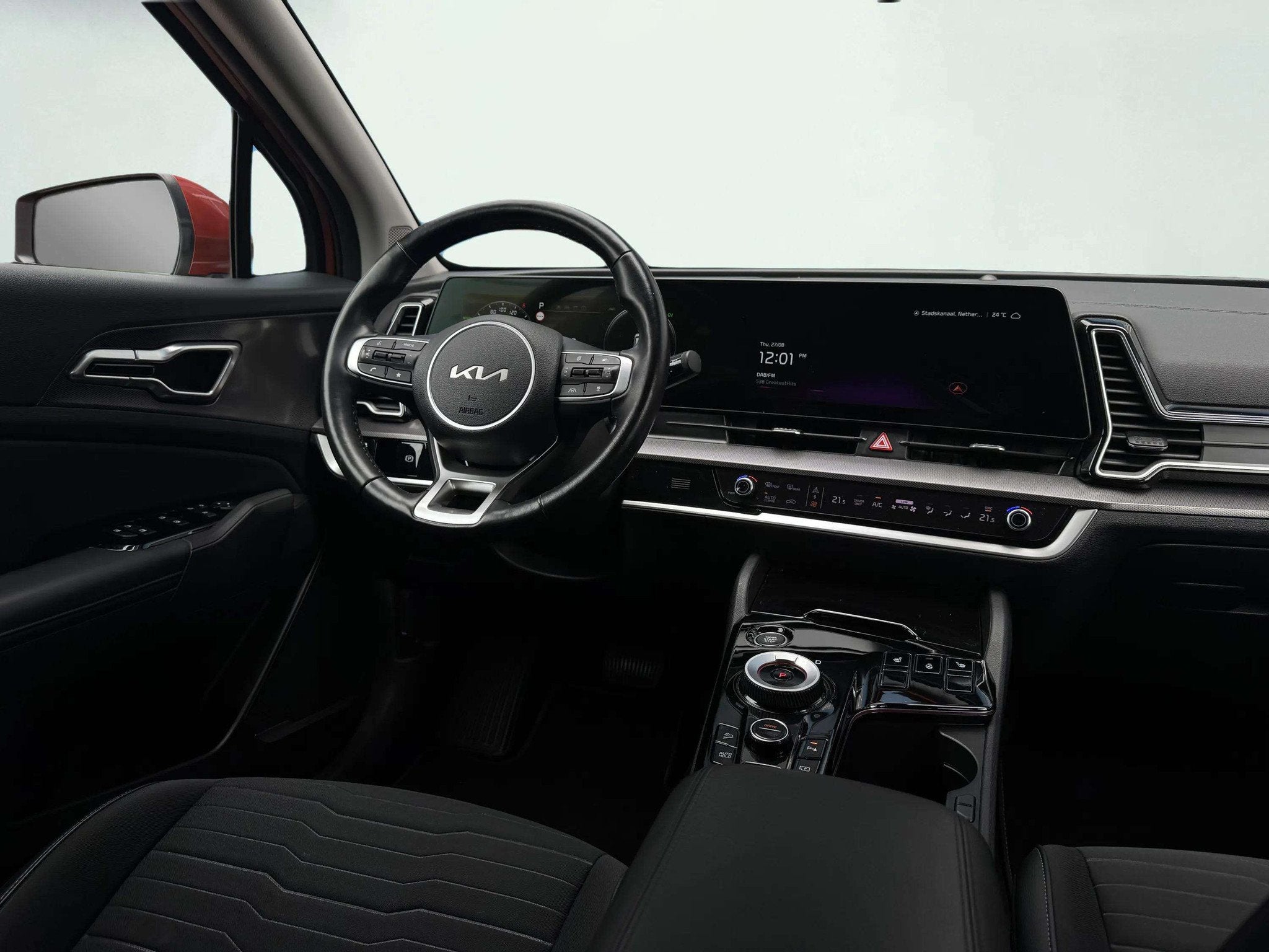 Kia Sportage 1.6 T-GDi Plug-in Hybrid AWD DynamicPlusLine, Auto's, Gebruikt, Overige kleuren, Adaptive Cruise Control, Bedrijf