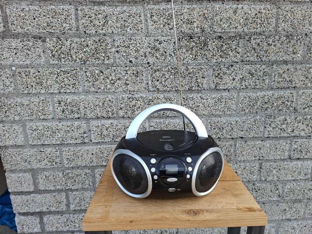 vintage radio met cd en usb audiosonic, Ophalen of Verzenden, Gebruikt